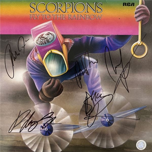 Scorpions Signed "Fly To The Rainbow" Album