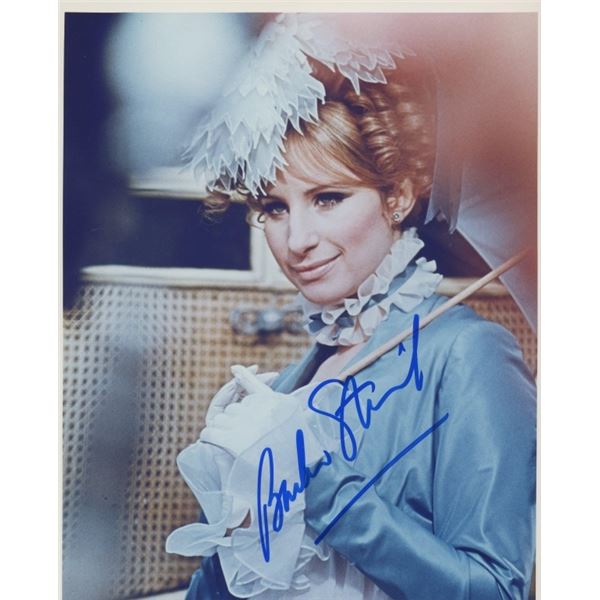 Barbra Streisand On A Clear Day Signed Movie Photo