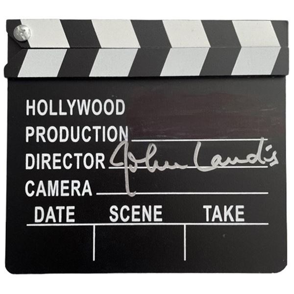 Animal House John Landis Signed Movie Clapperboard