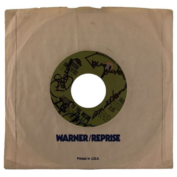 The Doobie Brothers Signed Listen to the Music 45