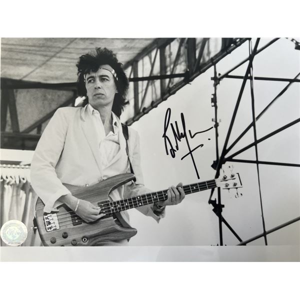 Rolling Stones Bill Wyman Signed Photo GFA