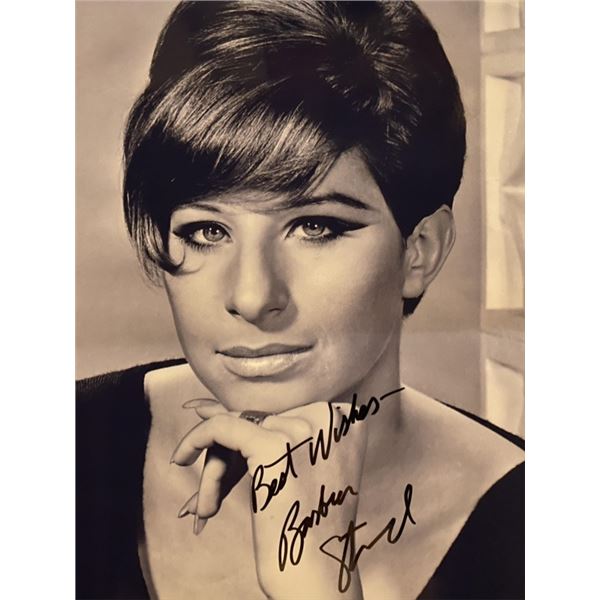 Barbra Streisand Signed Photo