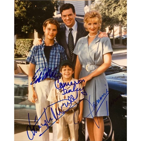 Leave It to Beaver Cast Signed Movie Photo