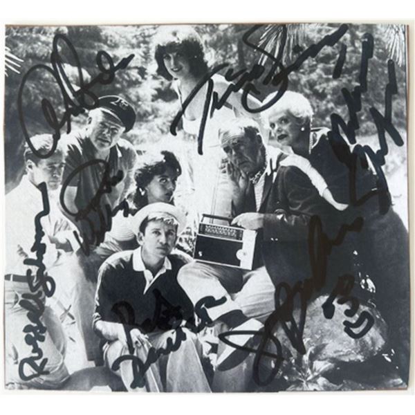 Gilligan's Island Cast Signed Photo