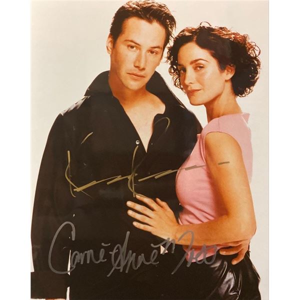 The Matrix Keanu Reeves & Carrie-Anne Moss Photo