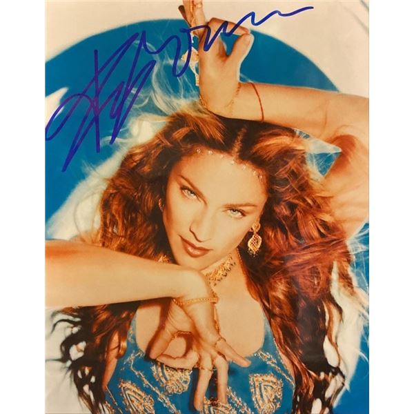 Madonna Signed Photo