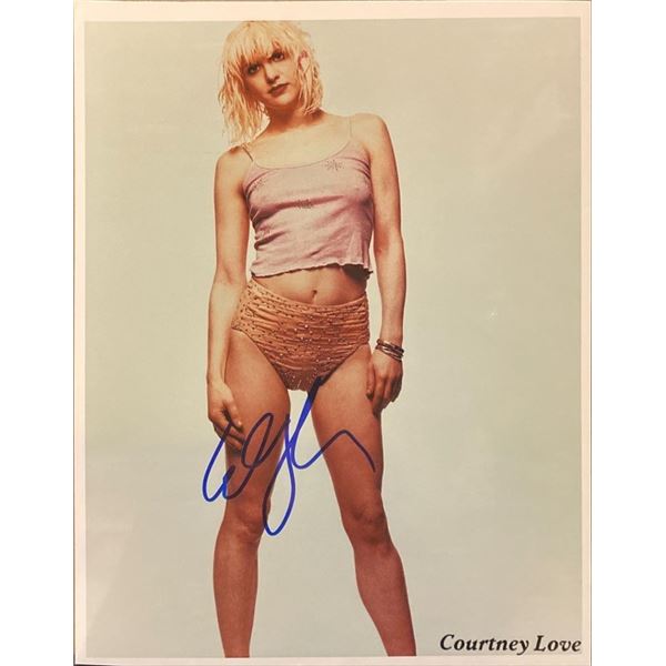 Courtney Love Signed Photo