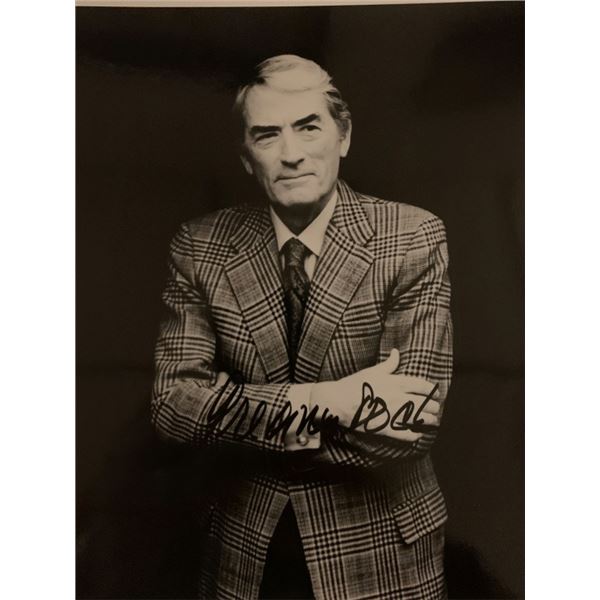 Gregory Peck Signed Photo