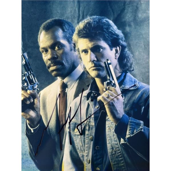 Lethal Weapon Mel Gibson Signed Movie Photo