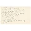 Image 1 : Dale Evans and Roy Rogers Signed Note