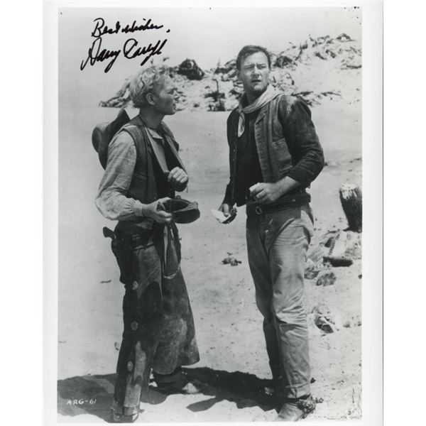 Harry Carey Jr. Movie Signed Photo
