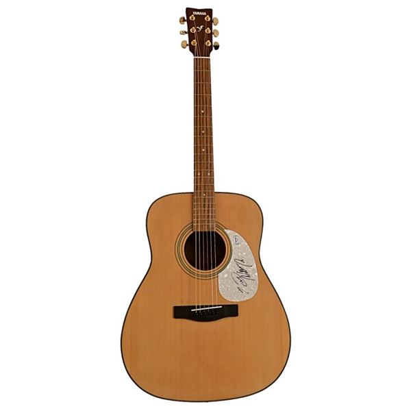 Hank Williams Jr. Signed Acoustic Guitar PSADNA