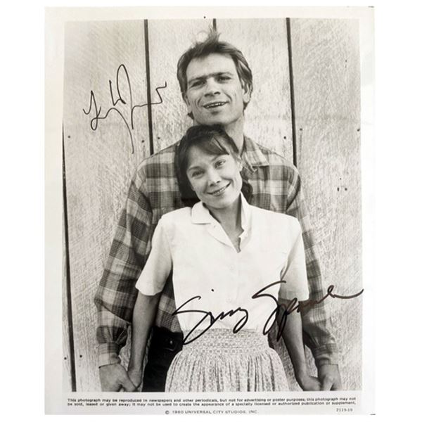Tommy Lee Jones / Sissy Spacek Signed Photo