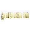 Image 1 : LOT OF SIX 3" BRASS FINISH DOOR HINGES