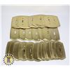 Image 1 : BOX OF BRASS FACEPLATES
