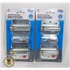 Image 1 : CASE OF 2 NEW 3" ADJUSTABLE SPRING HINGES