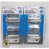Image 1 : CASE OF 2 NEW 3" ADJUSTABLE SPRING HINGES