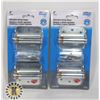 Image 1 : CASE OF 2 NEW 3" ADJUSTABLE SPRING HINGES
