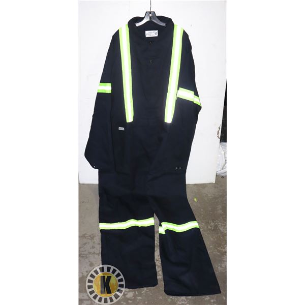 COVERALL WITH SAFETY STRIPES SIZE 64TA