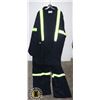 Image 1 : COVERALL WITH SAFETY STRIPES SIZE 62TA