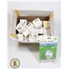 Image 1 : BOX OF ASSORTED LIGHT BULBS