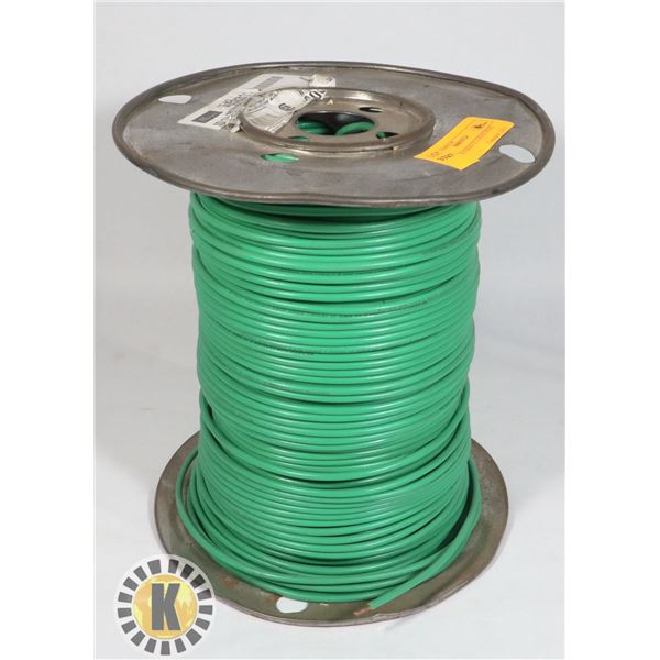 SPOOL OF RW90 CU GREEN WIRE