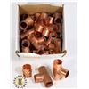 Image 1 : BOX OF SWT COPPER 3/4" "T" FITTINGS