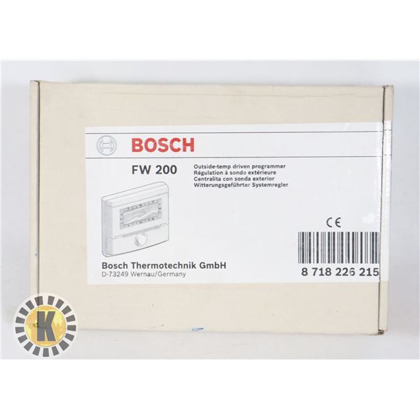 BOSCH FW 200 OUTSIDE TEMP DRIVEN PROGRAMMER