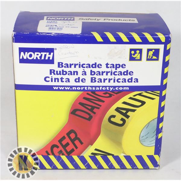 NORTH YELLOW BARRICADE TAPE