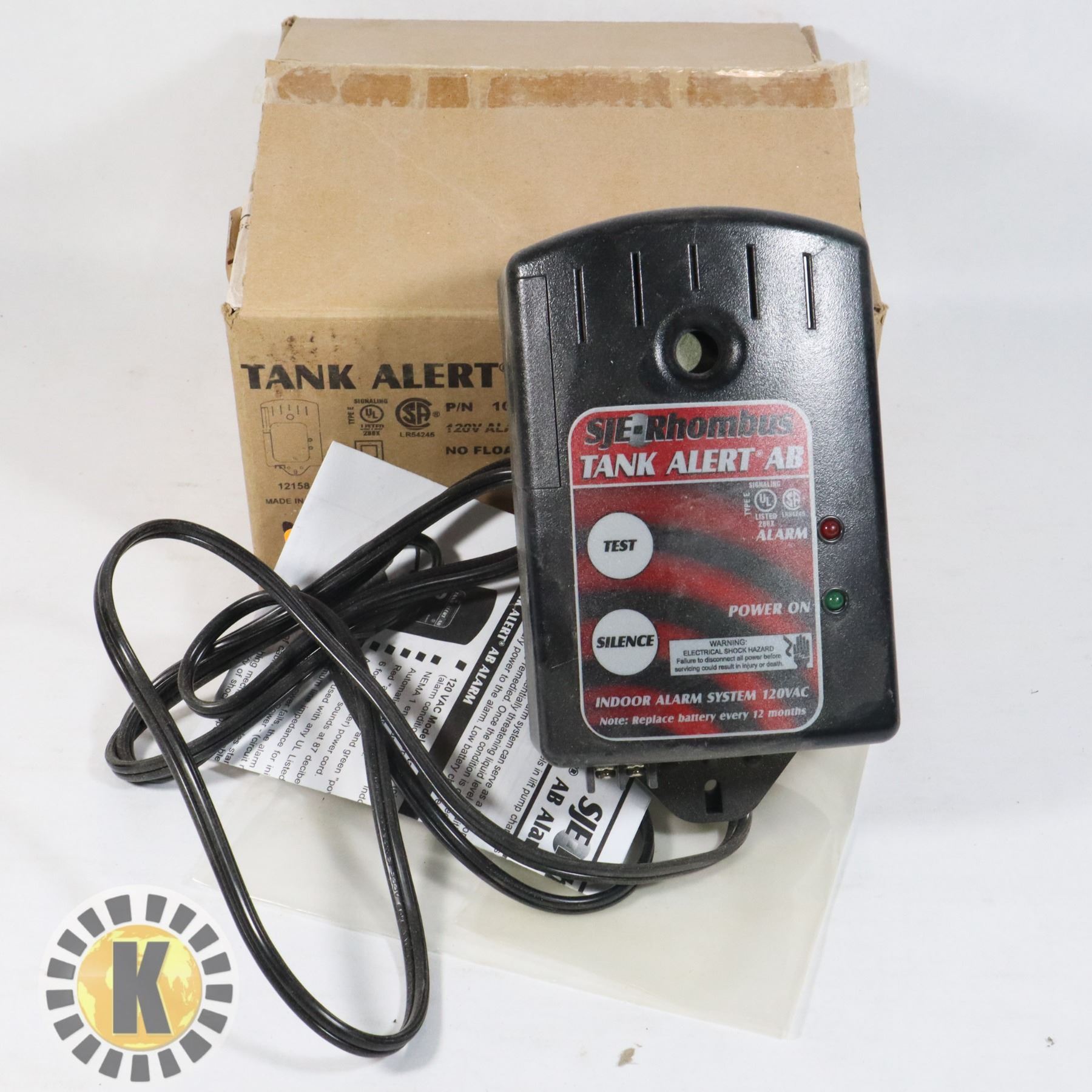 Tank Alert System NEW TANK ALERT AB ALARM SYSTEM