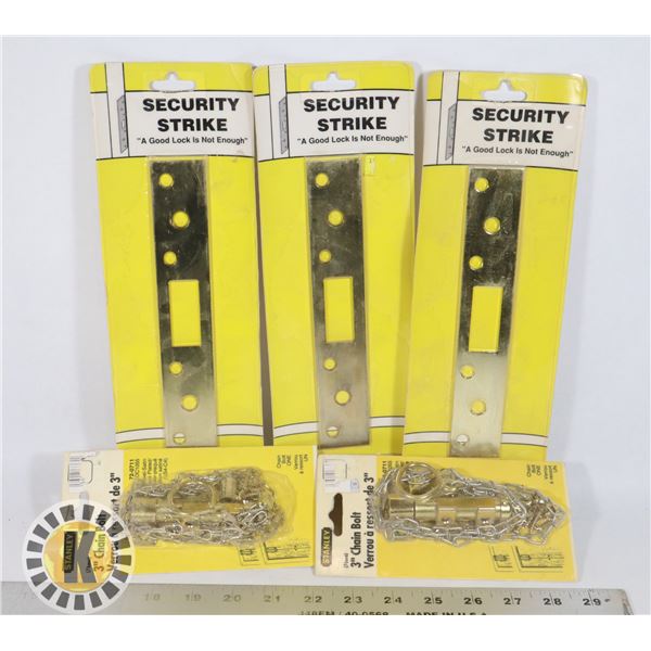 LOT OF THREE SECURITY STRIKE KITS SOLD WITH TWO