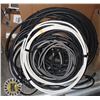 Image 1 : GIANT LOT OF ASSORTED HEAVY DUTY ELECTRICAL WIRE