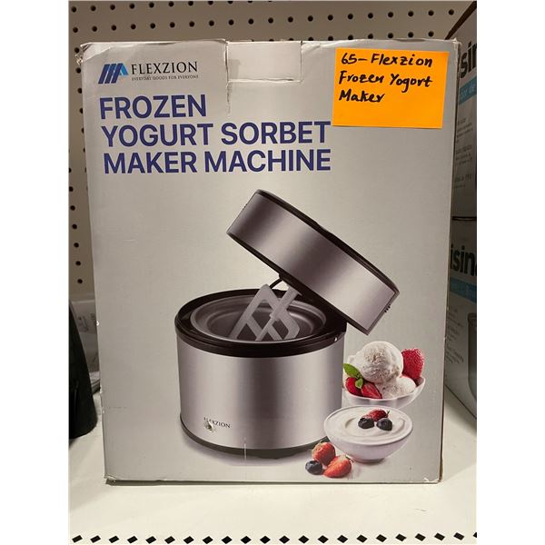 New Flexzion Frozen Yogurt Maker
