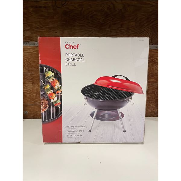 New Master Chef Portable Charcoal Grill