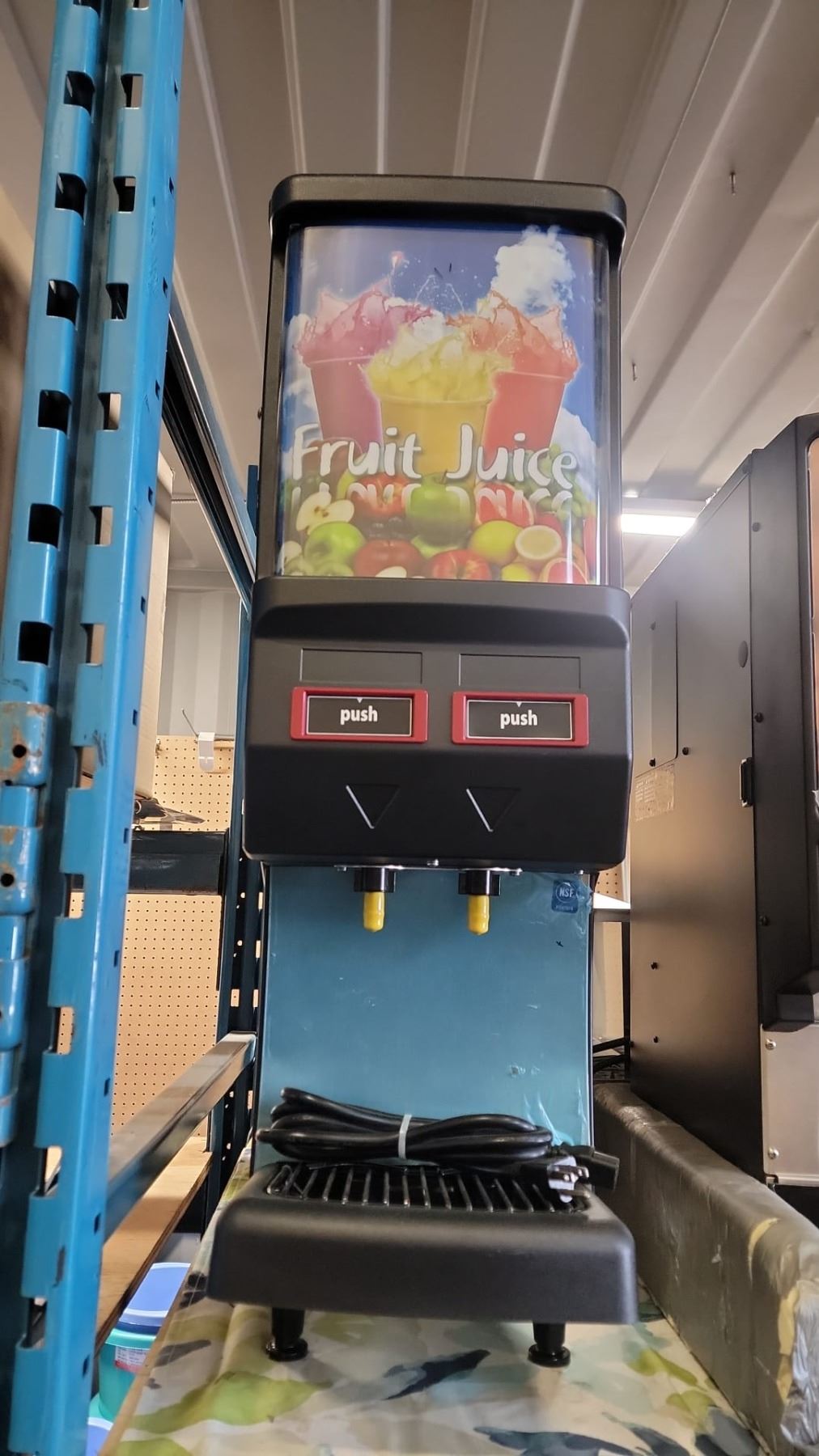 Open Box New Cornelius Fruit Juice Dispenser Model QST ELITE 2000