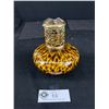 Image 1 : Glass Leopard Print Fragrance Lamp (some damage to cap)