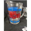 Image 2 : Nice Glass Pepsi Cola Pitcher w/Set Of 6 Glasses