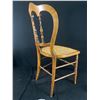 Image 3 : Beautiful Antique Wood Chair w/Newly Caned Seat