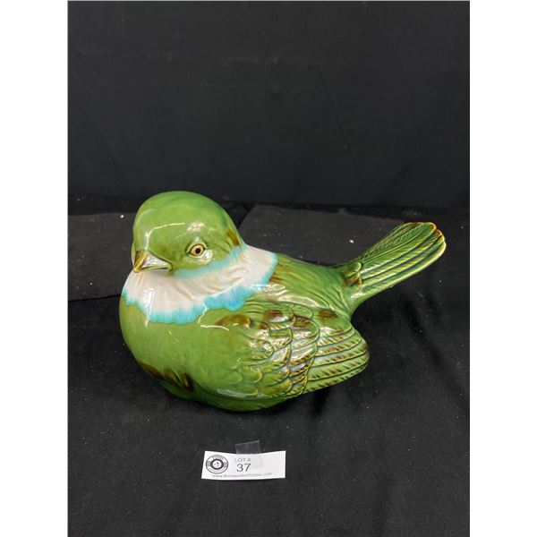 Large Ceramic Bird Décor- Approx. 13"Long