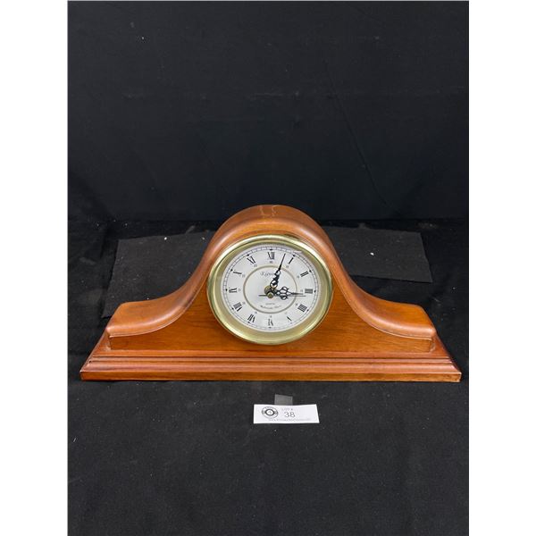 Vintage Kieninger Quart Westminster Chime Wood Mantle Clock- Working Condition