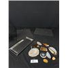 Image 1 : Gorgeous Tray Of Sliced & Polished Stone Pieces