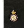 Image 2 : Rare West Riding Of Yorkshire Special Constable -King's Crown Enameled Badge-Wonderful Conditioin