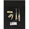 Image 2 : Lot Of 5 Assorted Knives With Advertising