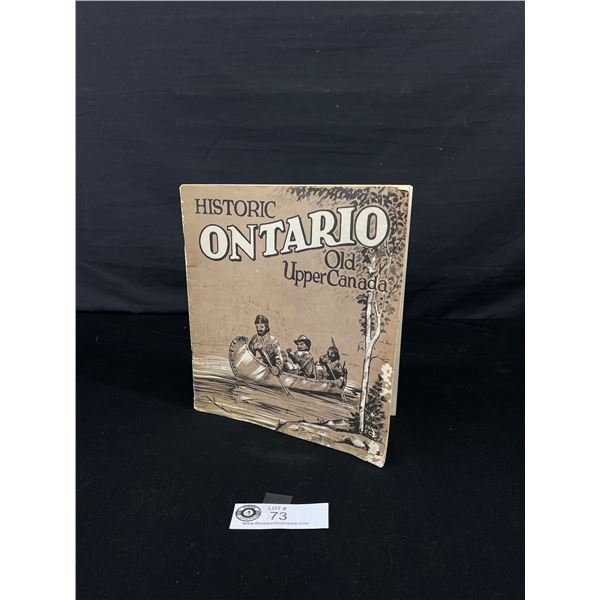 Vintage Historic Ontario "Old Upper Canada, Illust. By Frank Fog