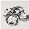 Image 2 : Silver Pack Of 5 Silver Color Meditation Spining Pattern Is Random Ring