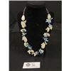 Image 1 : Unusual Hand Crafted Genuine Pearls & Gem Stone Necklace