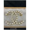 Image 2 : Vintage Chanel Brooch w/Pearls Marked Chanel, Made In Italy