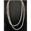 Image 2 : Vintage Double Strand Aurora Borealis Glass Beads Necklace