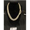 Image 1 : Double Strand Of Genuine Pearls Necklace