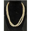 Image 2 : Double Strand Of Genuine Pearls Necklace